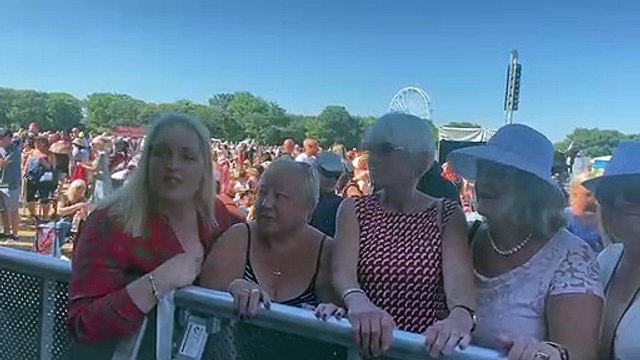 Will Young wows fans at Bents Park in South Shields