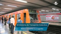 Usuario muere tras lanzarse a vías del Metro Pino Suárez