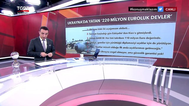 Savaş Sebebiyle Ukrayna'da Kalan İki Dev Uçağımızın Akıbeti - Ferhat Ünlü ile Hafta Sonu Ana Haber