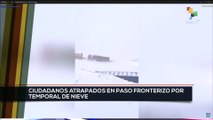 teleSUR Noticias 15:30 10-07: En Argentina ciudadanos quedan varados por tormenta de nieve