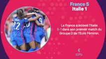 Groupe D : La France écrase l'Italie !