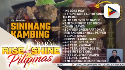 SARAP PINOY | Sininang kambing