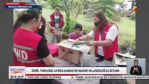 GOVERNMENT AT WORK: DSWD, tumulong sa mga kaanak ng nasawi sa landslide sa Bataan