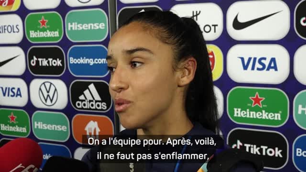 Bleues - Karchaoui : "On a fait le job, on est sereine"