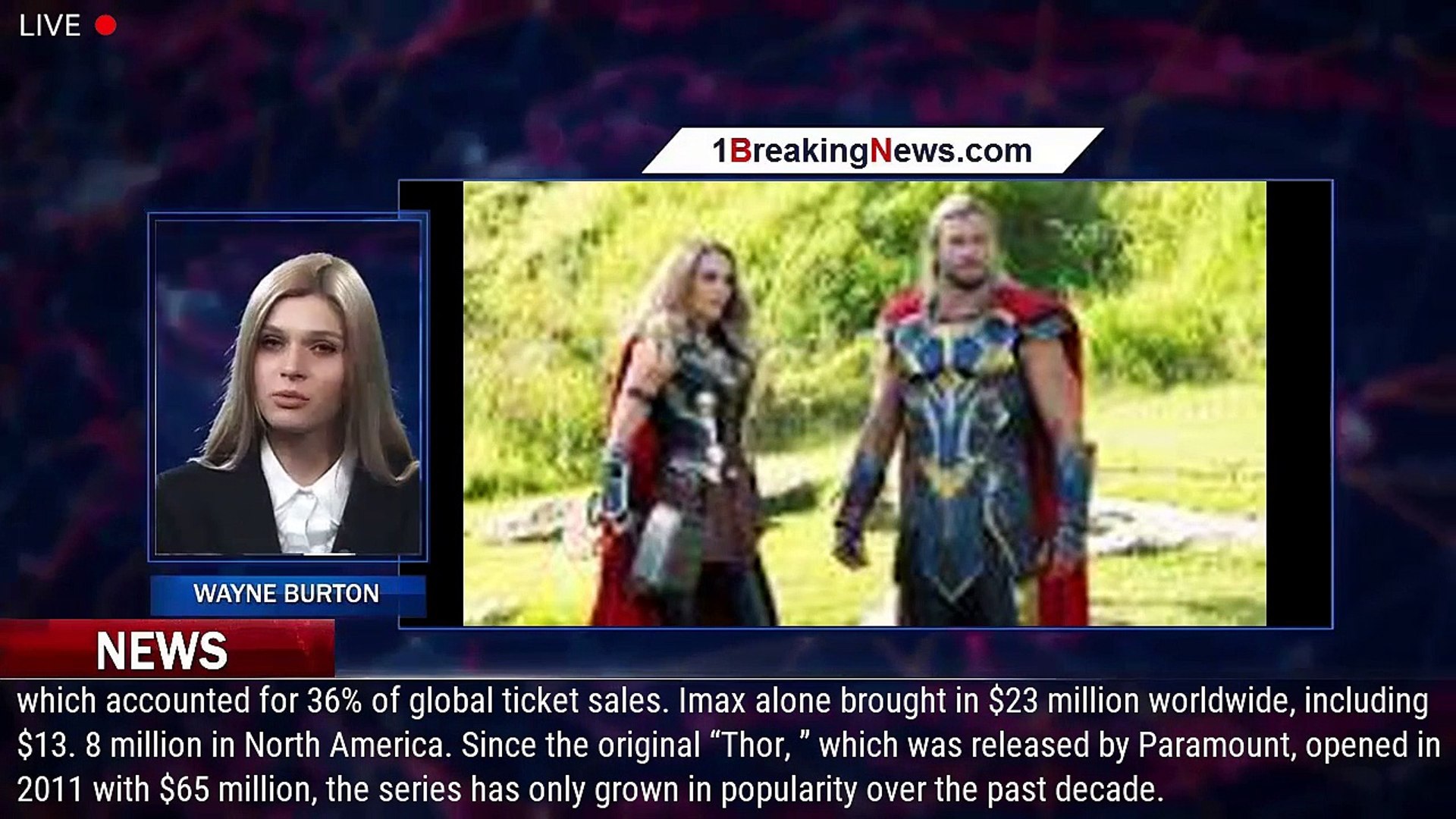 Thor: Love And Thunder Gives Box Office Positive Vibes With $143 Million  Debut - LRM