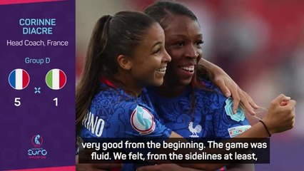 Credit goes to the players for Italy rout - Diacre