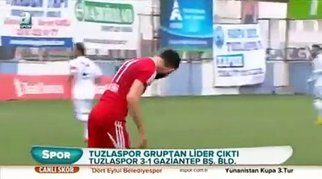 Tuzlaspor 3-1 Gaziantep Büyükşehir Belediyespor 28.01.2015 - 2014-2015 Turkish Cup Group A Matchday 5