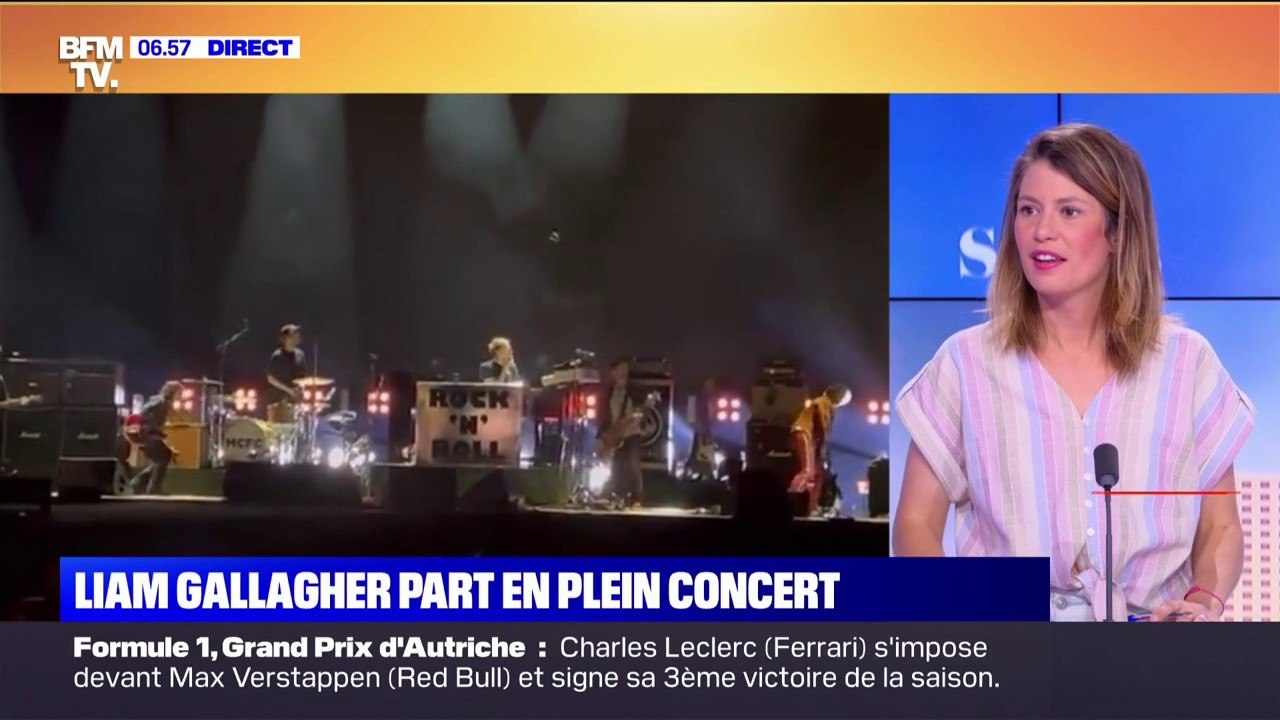 Liam Gallagher quitte le festival Beauregard en plein milieu d'une chanson