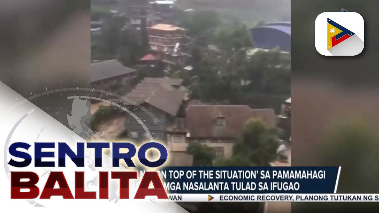 DSWD, tiniyak na ‘on top of the situation’ sa pamamahagi ng ayuda sa mga nasalanta tulad sa Ifugao