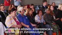 Srebrenicai mészárlás: a nők, asszonyok viselték a legnagyobb terhet