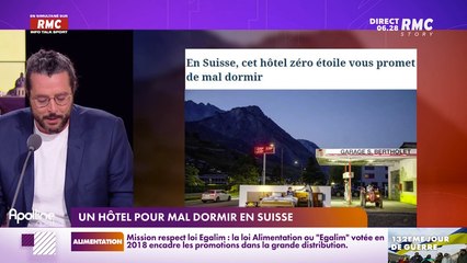 Zapping du 06/07 : Cet improbable hôtel qui promet de "mal dormir" à un prix exorbitant