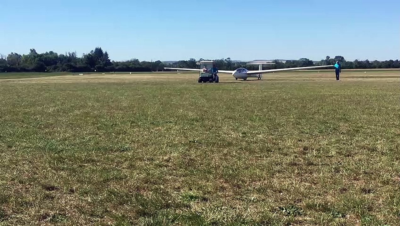 F-COCA towed back