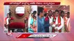 BJP Leaders Arrange CM KCR Chair In Bandi Sanjay Mouna Deeksha _ Karimnagar | V6 News