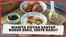 Viral Wanita Doyan Santap Bubur Beku, Sekte Baru?