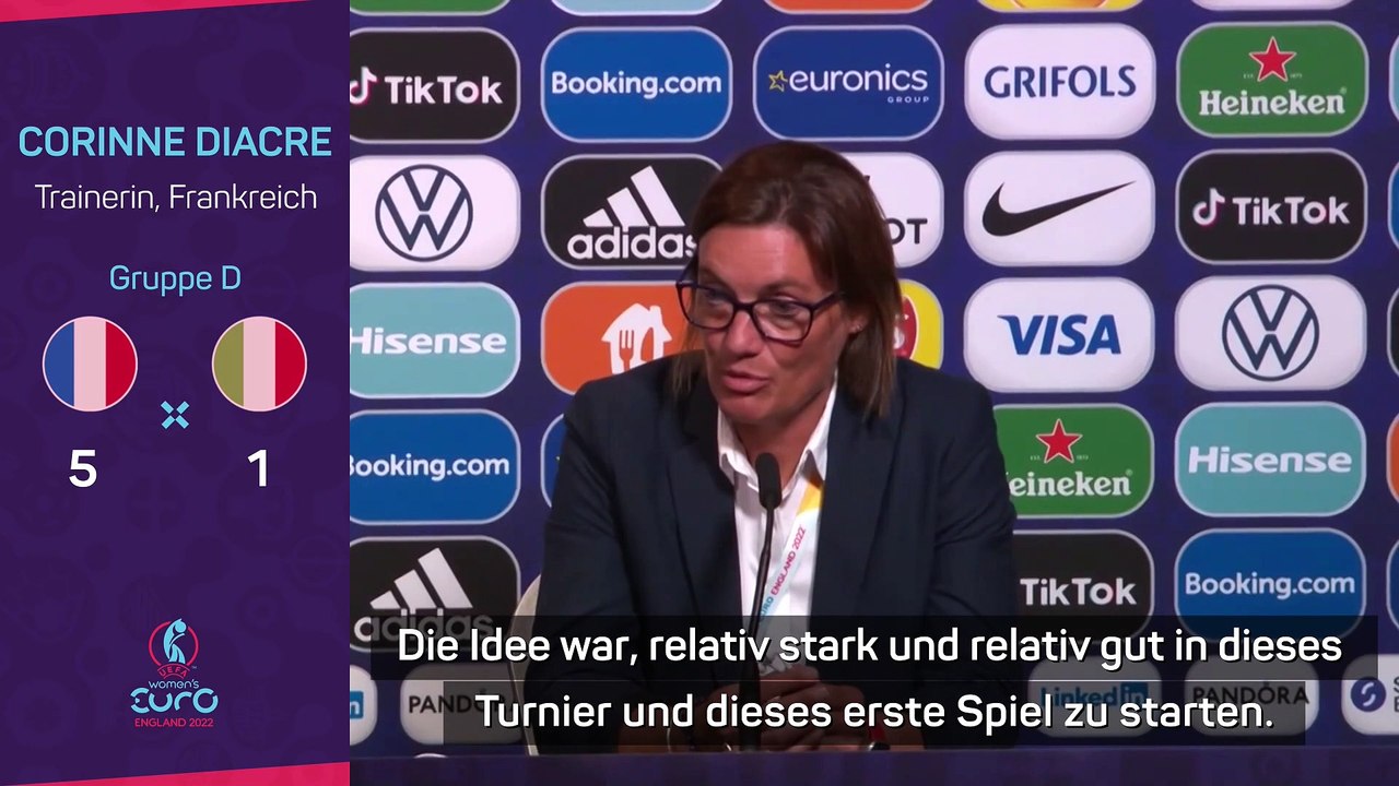 Frankreich-Trainerin lobt Team nach 5:1-Sieg