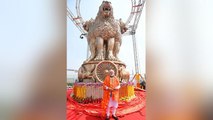 PM Modi unveils bronze National Emblem cast on new Parliament building