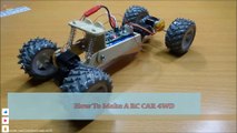 How To Build A Remote Control Car 4WD | Homemade RC Car
