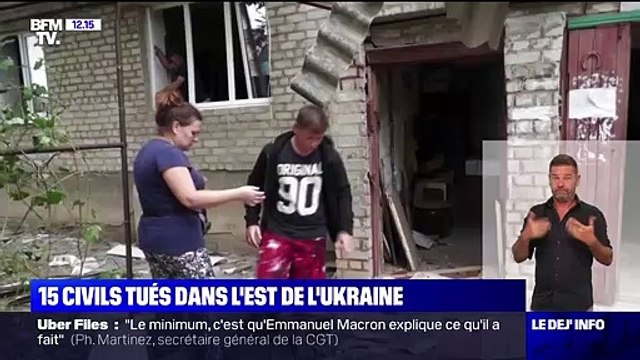 Ukraine: au moins 15 morts après une frappe à Tchassiv Iar dans la région de Donetsk