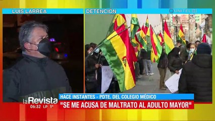 Larrea dice que está acusado de maltrato a adulto mayor por la muerte de su padre