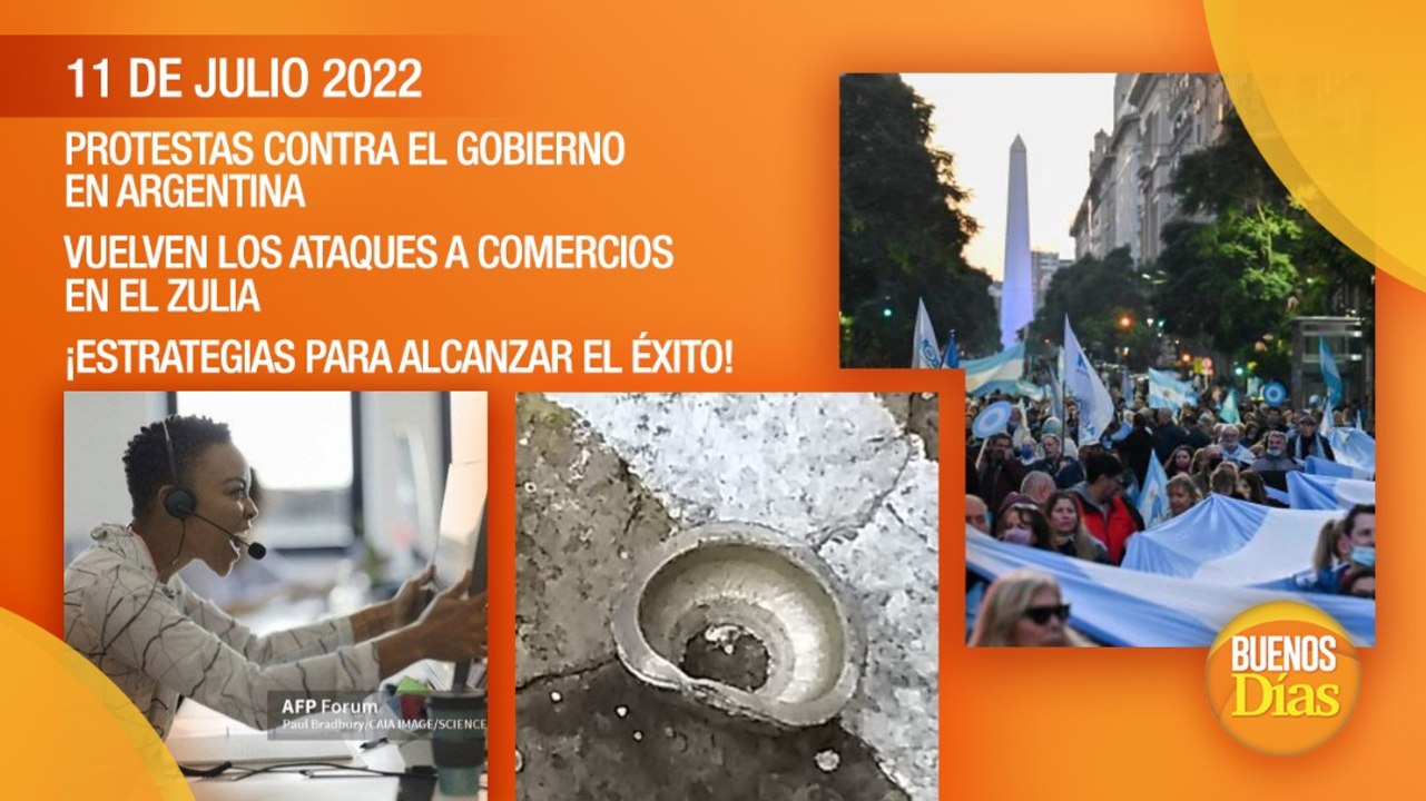 En Vivo | Noticias de Hoy Lunes 11 de Julio | Venezuela | Buenos Días | VPItv