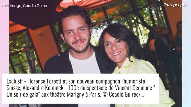 Florence Foresti en couple : son compagnon Alexandre Kominek romantique , ses confidences