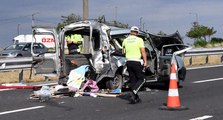 Tekirdağ’da feci kaza! Sürücü Ercan Çiçek ile ikizleri öldü!