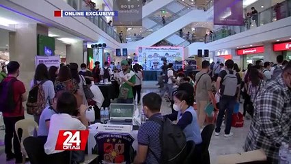 Aabot sa 2,500 na trabaho, alok sa job fair ng PNP at Public Employment Service Office ng Quezon City | 24 Oras