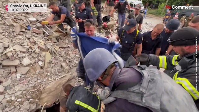 Guerre en Ukraine : les recherches se poursuivent pour retrouver les disparus de Tchassiv Yar