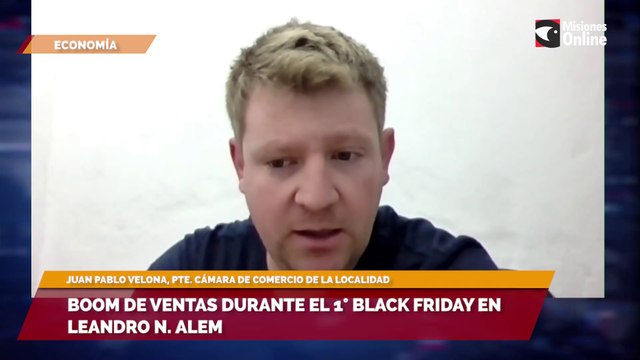 Boom de ventas durante el 1° black friday en Leandro N. Alem