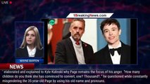 Controversial psychologist Jordan Peterson claims Elliot Page is 'CONVERTING CHILDREN' - 1breakingne