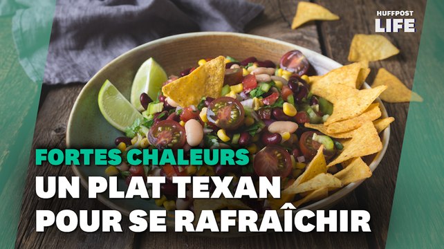 En pleine canicule, la salade cowboy caviar , recette traditionnelle texane, saura vous rafraîchir