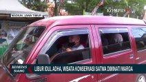 Libur Idul Adha, Wisatawan Ramai Kunjungi Konservasi Umbul Square Madiun Jawa Timur