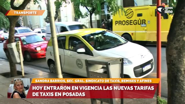 Hoy entraron en vigencia las nuevas tarifas de taxis en Posadas