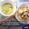 Cara Makan Pria Ini jadi Perbincangan Warganet, karena Santap Soto Pakai Sumpit
