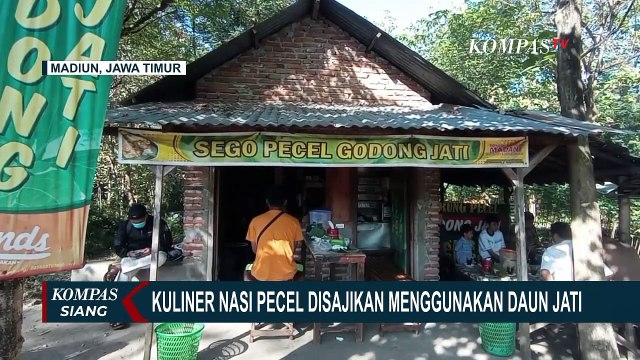Momen Libur Idul Adha, Pecel Godong Jati Kuliner Khas Madiun Diserbu Warga!