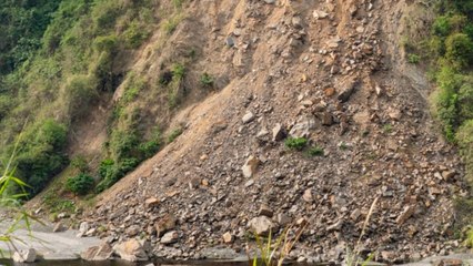 Unas 80 familias están en alerta por deslizamiento de tierra en Suárez, Cauca