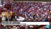 Motion de censure : l'Assemblée nationale appelée à voter