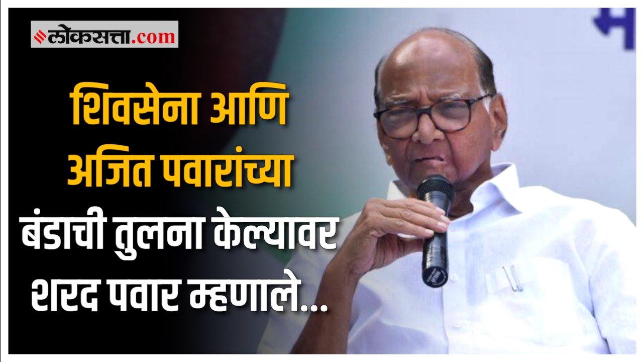 "उद्धव ठाकरे बंड का मोडू शकले नाहीत? शरद पवार म्हणतात.. | Sharad Pawar | Uddhav Thackeray |Ajit Pawar
