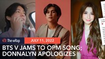 Paolo Sandejas reacts to BTS’ V jamming to his song; Donnalyn Bartolome apologises