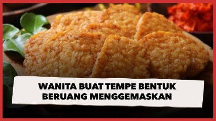 Unik! Wanita Ini Berhasil Membuat Tempe Bentuk Beruang yang Menggemaskan