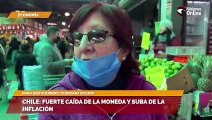 Chile: fuerte caída de la moneda y suba de la inflación