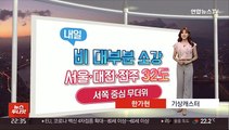 [생활날씨] 내일 서쪽 중심 무더위…모레 중부 많고 강한 비