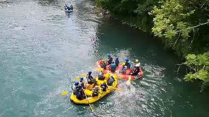 Sortie rafting St Pé 3 juillet 2022