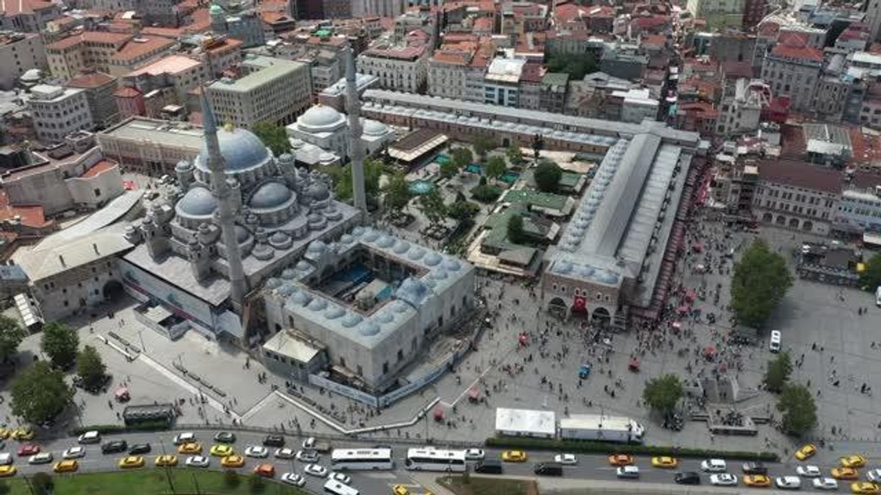 (Dron) İstanbul'da bayram tatili