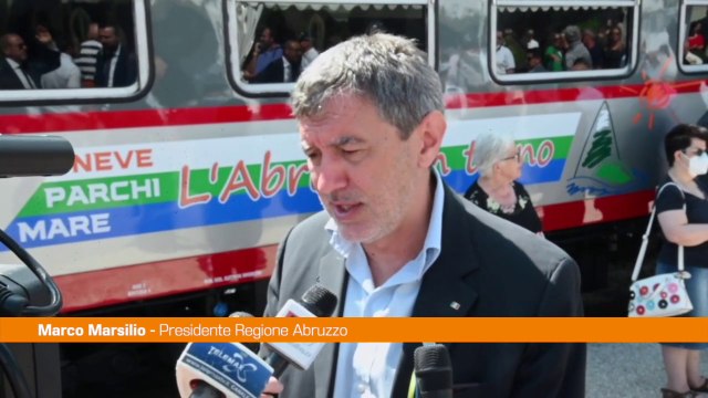 Marsilio L'Abruzzo punta sul treno