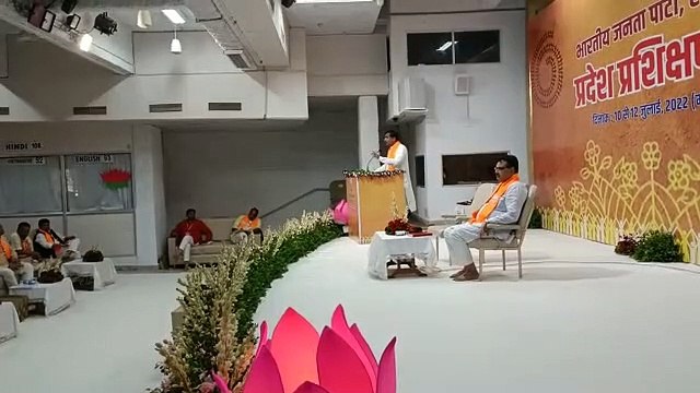 VIDEO- RAJASTHAN बीजेपी प्रशिक्षण शिविर, ये बोले मुरलीधर राव