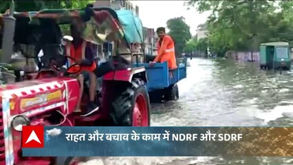 बाढ़ ने गुजरात में मचाई तबाही, जमीन की जगह हर जगह सिर्फ पानी-पानी