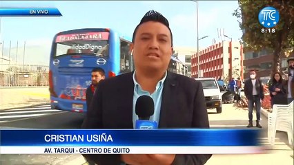 Martha Tumbay tiene nuevo kiosko tras perder el anterior durante las manifestaciones