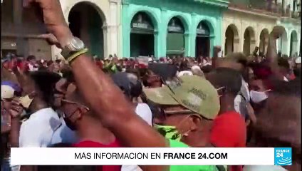 Se cumple un año de las manifestaciones contra el Gobierno en Cuba