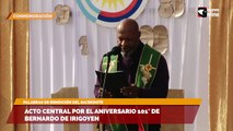 Acto Central por el Aniversario 101° de Bernardo de Irigoyen